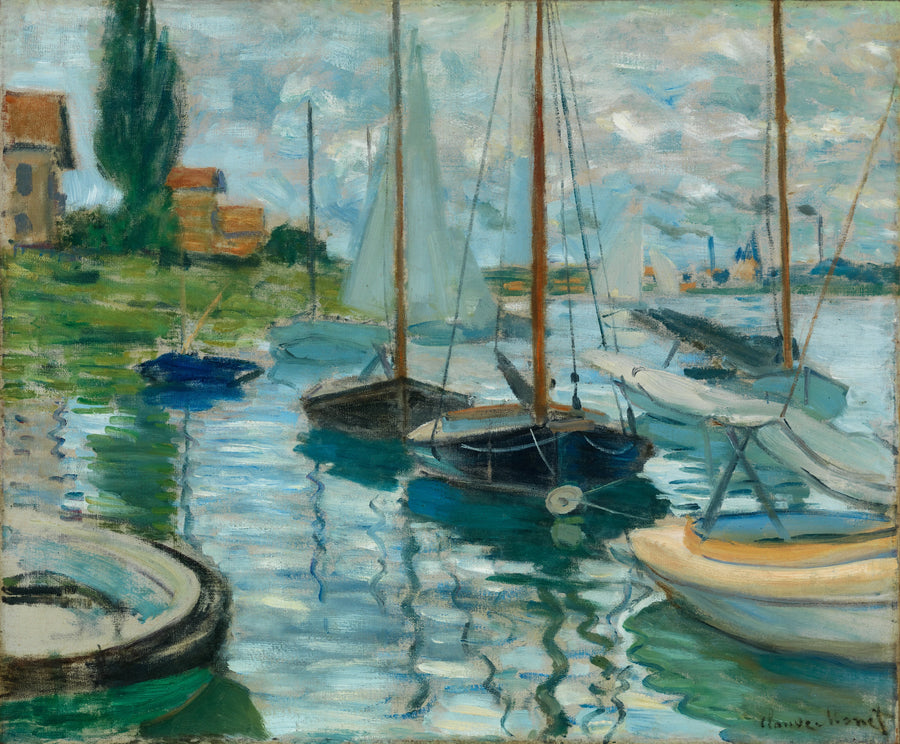 Purjeveneet Seinen Petit-Gennevilliers W227 - Claude Monet -tapahtumassa