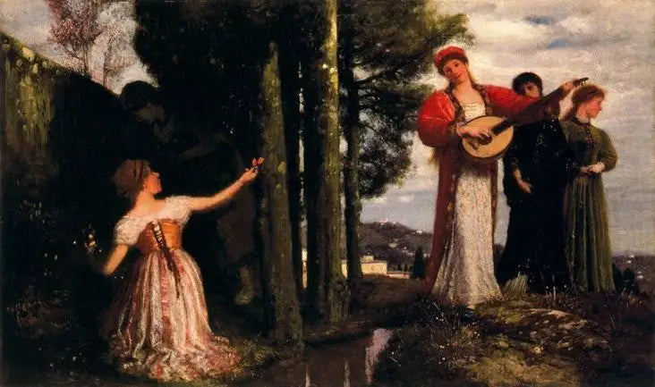 Vois ! Suoraan preerioille - Arnold Böcklin