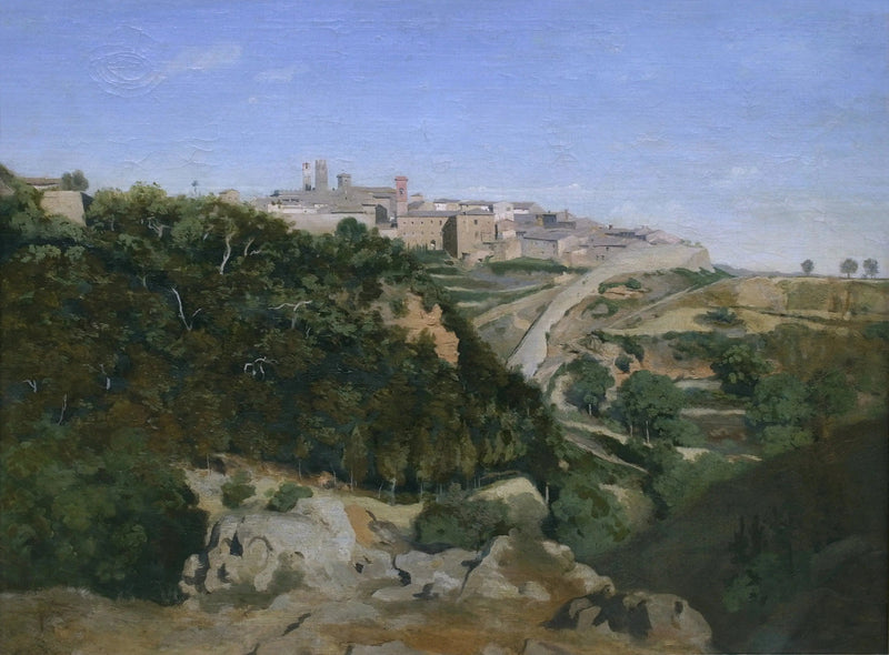 Volterra, kunta - Jean-Baptiste Camille Corot