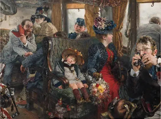 Matka kauniin luonnon läpi - Adolph von Menzel