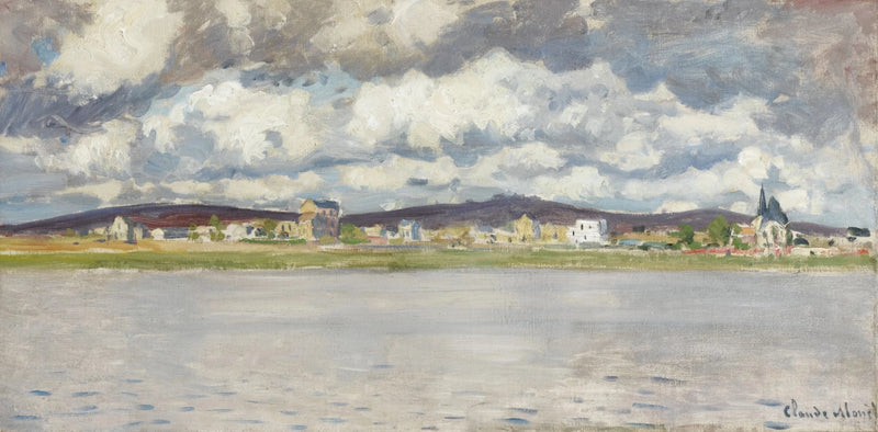 Näkymä Argenteuiliin - Claude Monet