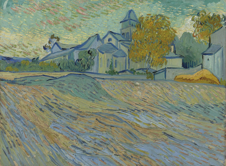 Näkymä mielisairaalasta ja Saint-Rémyn kappelistа - Vincent van Gogh