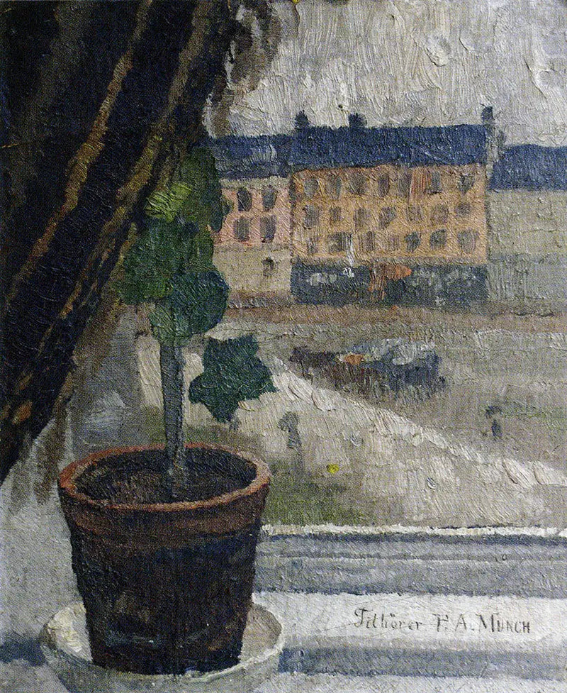 Näkymä rannan yli Olaf Rye - Edvard Munch