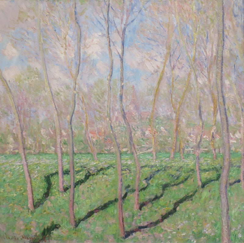 Näkymä Bennecourt W1125 - Claude Monet