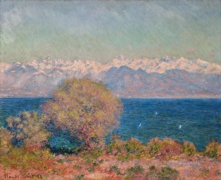 Näkymä Cap d'Antibes W1175 - Claude Monet