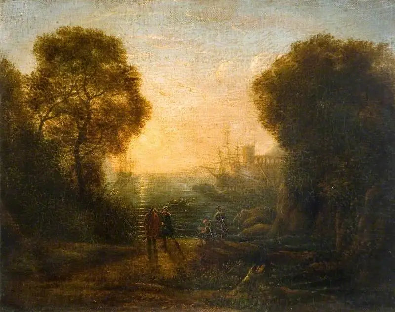 Rantamaisema - Claude Lorrain
