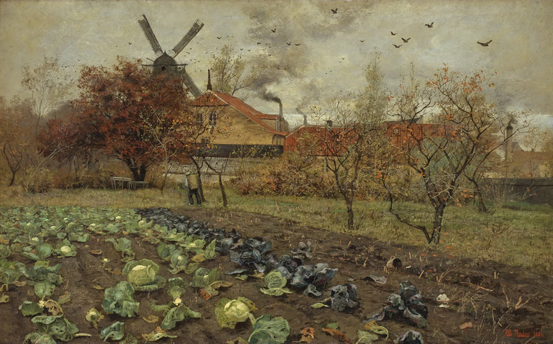 Näkymä Amerikavejistä Kööpenhaminassa - Frits Thaulow