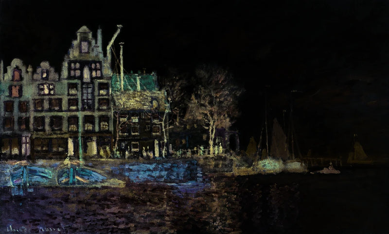 Näkymä Amsterdam W303 - Claude Monet