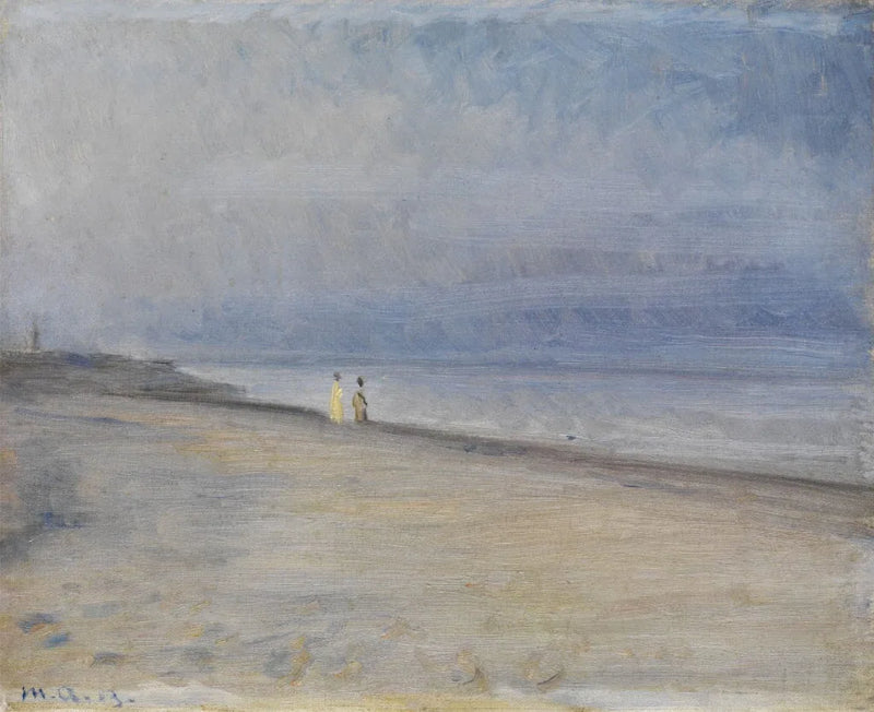 Näkymä rannalle - Michael Peter Ancher