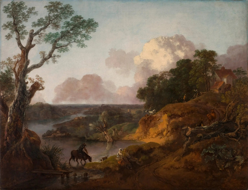Näkymä Suffolkissa - Thomas Gainsborough