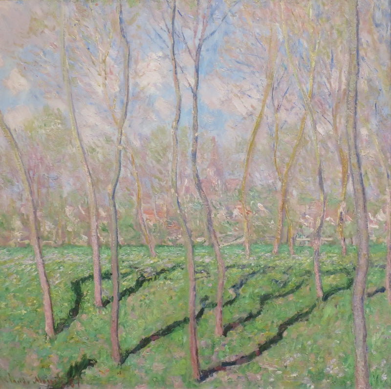 Näkymä Bennecourtista - Claude Monet