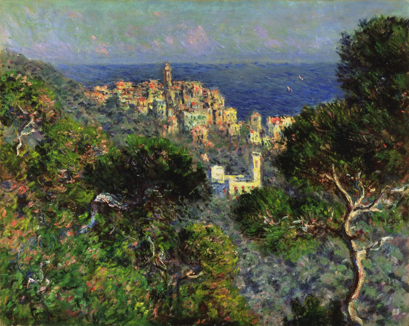 Näkymä Bordigheraan - Claude Monet