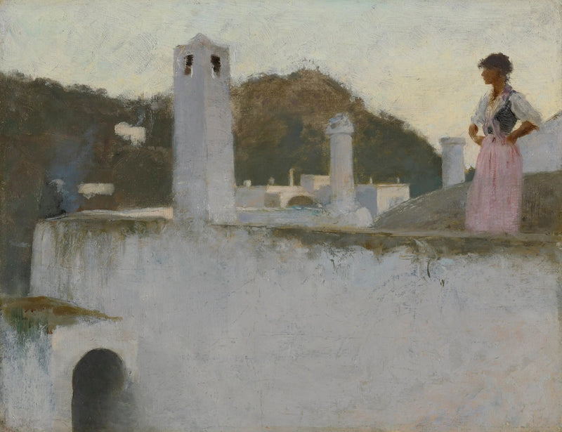 Caprin näkymä - John Singer Sargent