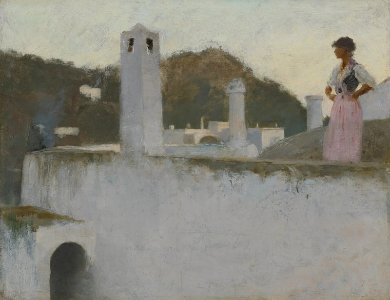 Caprin näkymä - John Singer Sargent