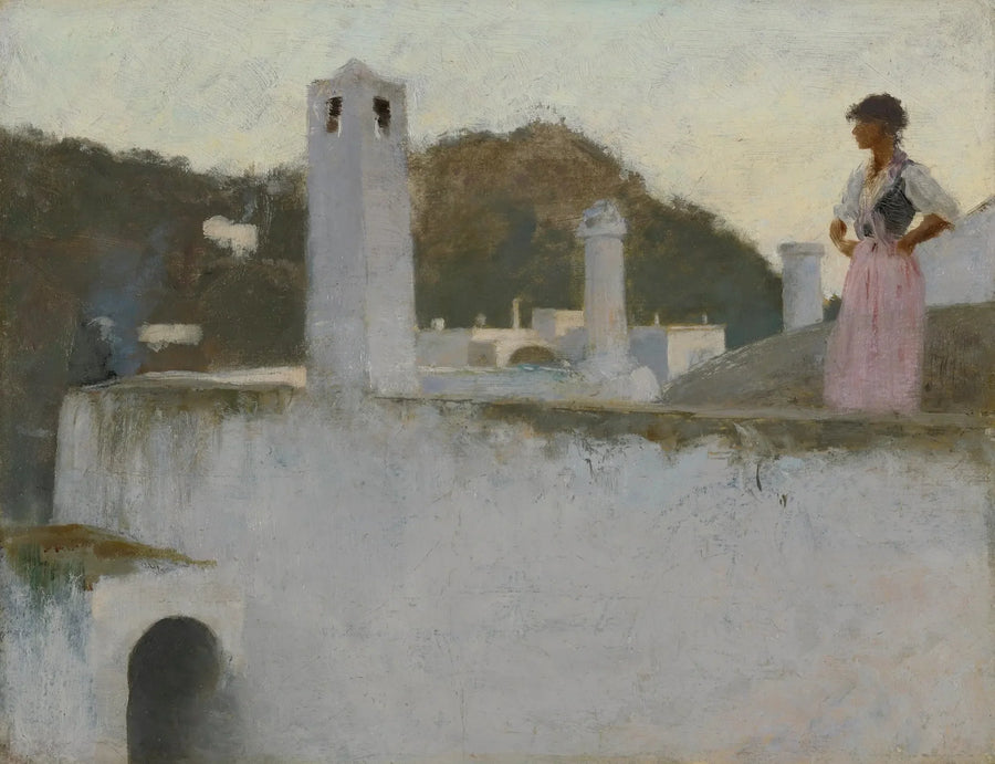 Caprin näkymä - John Singer Sargent