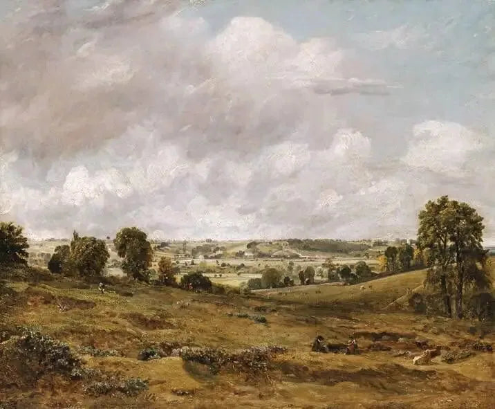 Dedhamin laakson näköala East Bergholtista - John Constable