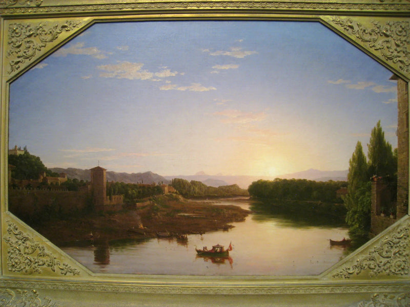 Arnojoen näköala, lähellä Firenzeä - Thomas Cole