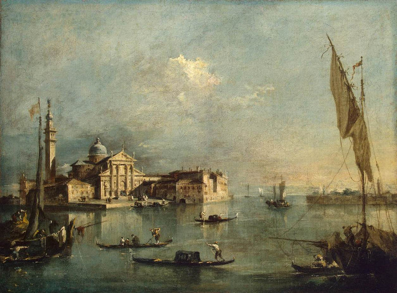 Näkymä San Giorgio Maggiore - Francesco Guardi
