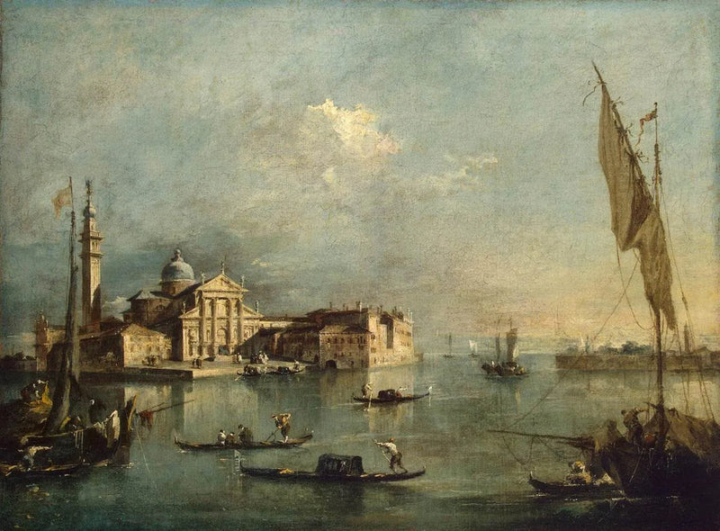 Näkymä San Giorgio Maggiore - Francesco Guardi