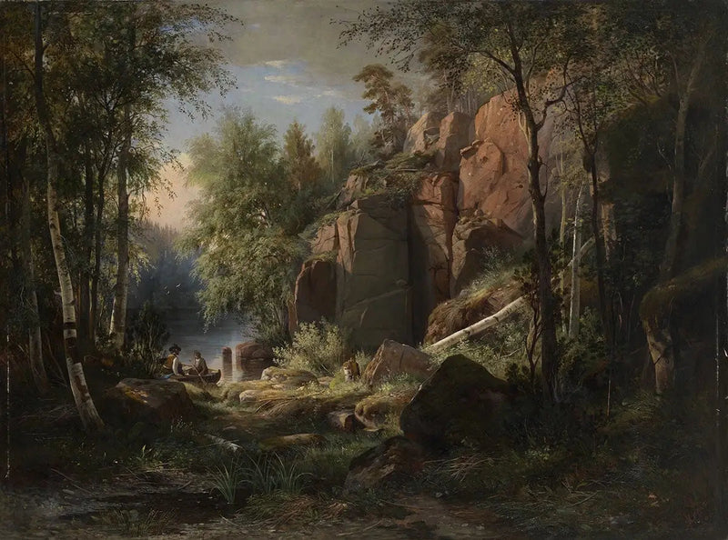 Näkymä Valaam-saaren. Kukko - Ivan Chichkine
