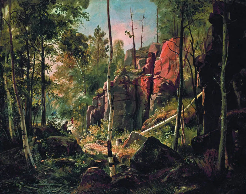 Näkymä Valaam-saaren. Kukko - Ivan Chichkine