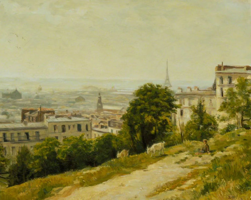 Näkymä Montmartre'n kukkulalta - Stanislas Lépiné
