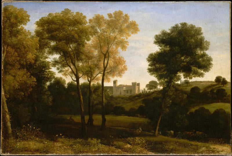 La Crescenza-näkymä - Claude Lorrain