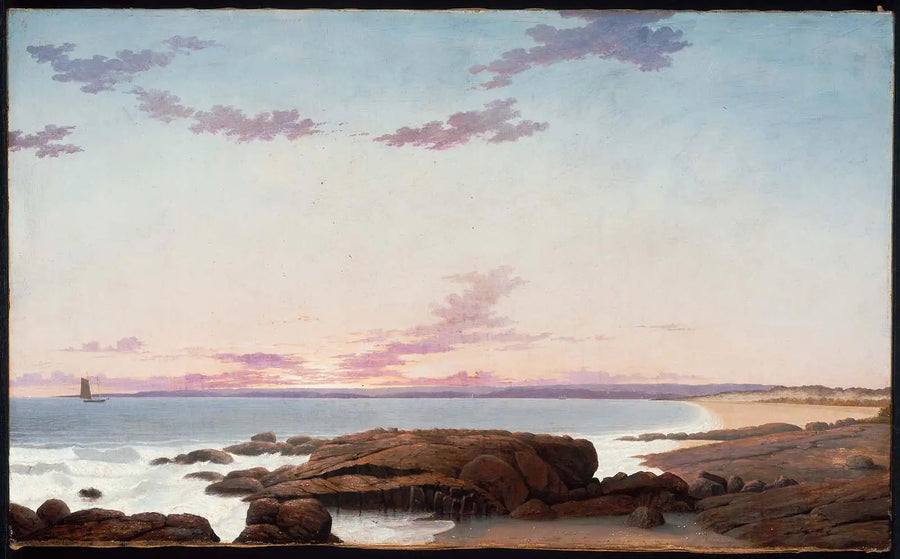 Näkymä Coffin-rannasta - Fitz Henry Lane