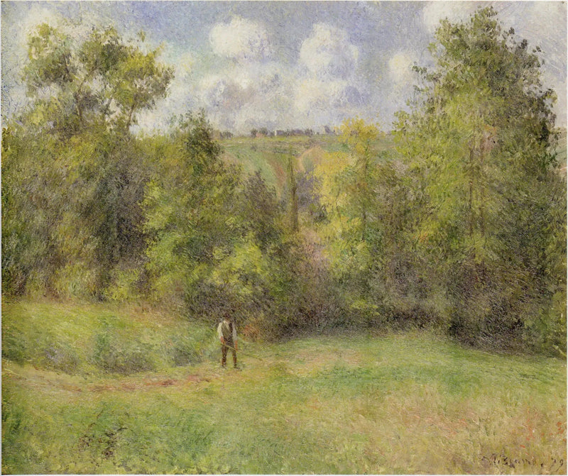 Näkymä Enneryn tieltä - Camille Pissarro