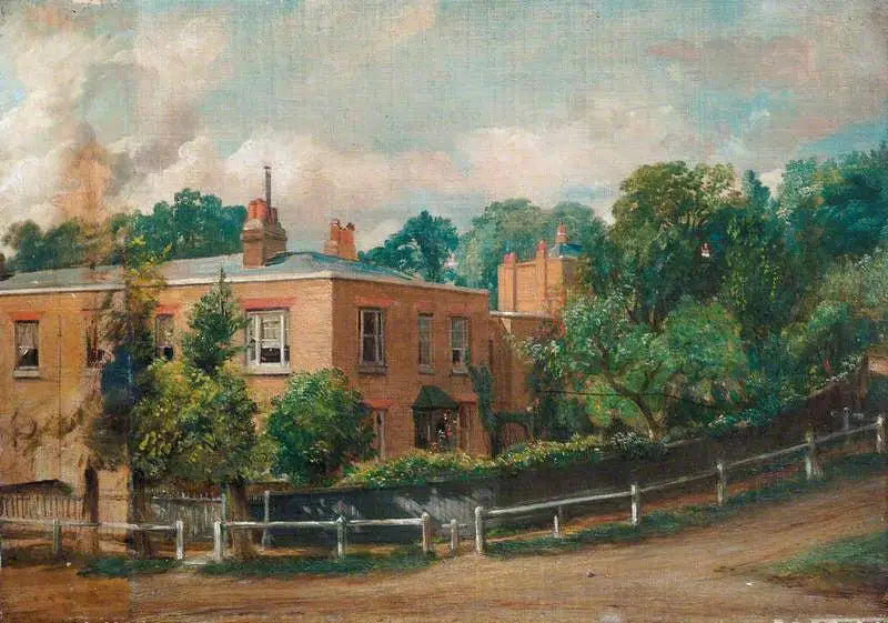 Näkymä alemmalta terassilta, Hampstead - John Constable