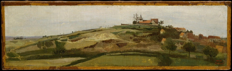Lormes'n näköala - Jean-Baptiste Camille Corot