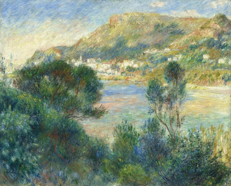 Näkymä Monte Carlosta Cap Martinilta - Pierre-Auguste Renoir