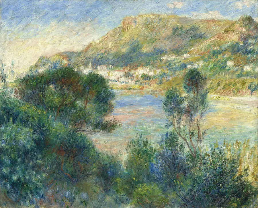 Näkymä Monte Carlosta Cap Martinilta - Pierre-Auguste Renoir