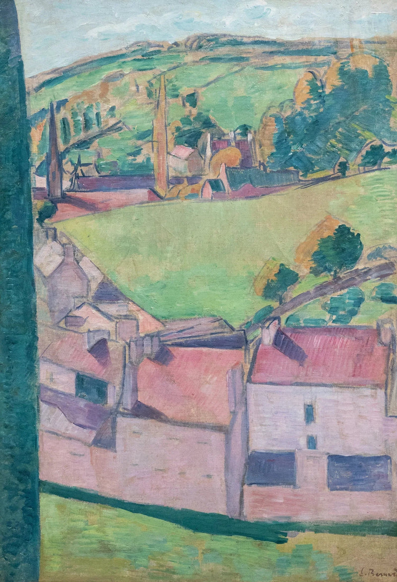 Pont-Avenin näkymä - Émile Bernard