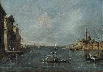 Näkymä S. Giorgio Maggiore, Venetsia - Francesco Guardi