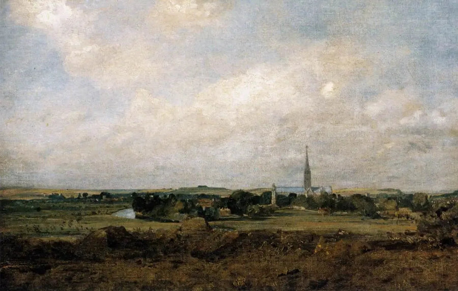 Salisburyn näkymä - John Constable