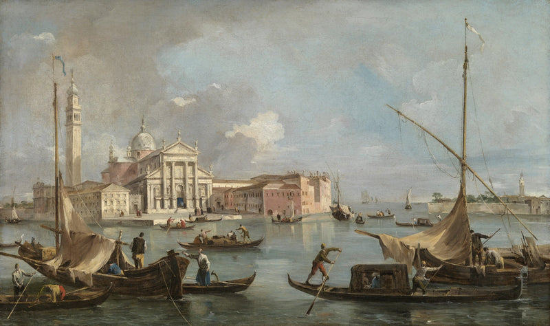 Näkymä San Giorgio Maggiore - Francesco Guardi