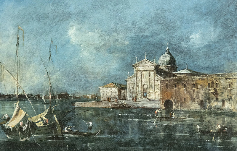 Näkymä San Giorgio Maggioresta Venetsiassa - Francesco Guardi