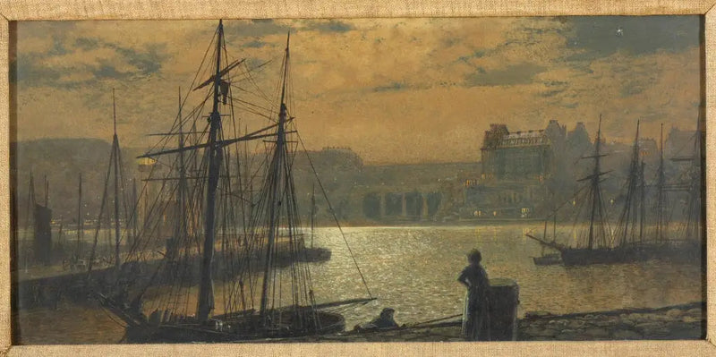 Scarborough'n näköala - John Atkinson Grimshaw