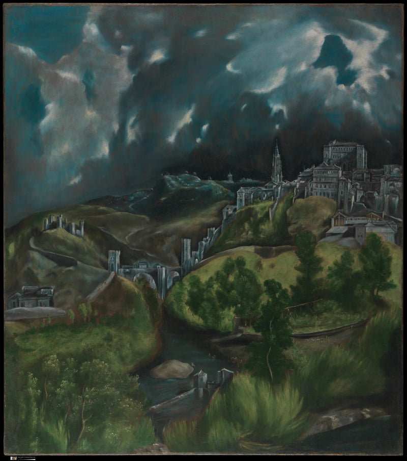 Näkymä Toledoon - El Greco