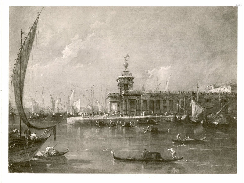 Venetsian näkymä - Francesco Guardi