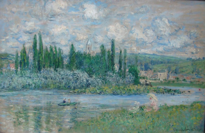 Näkymä Vétheuilista - Claude Monet