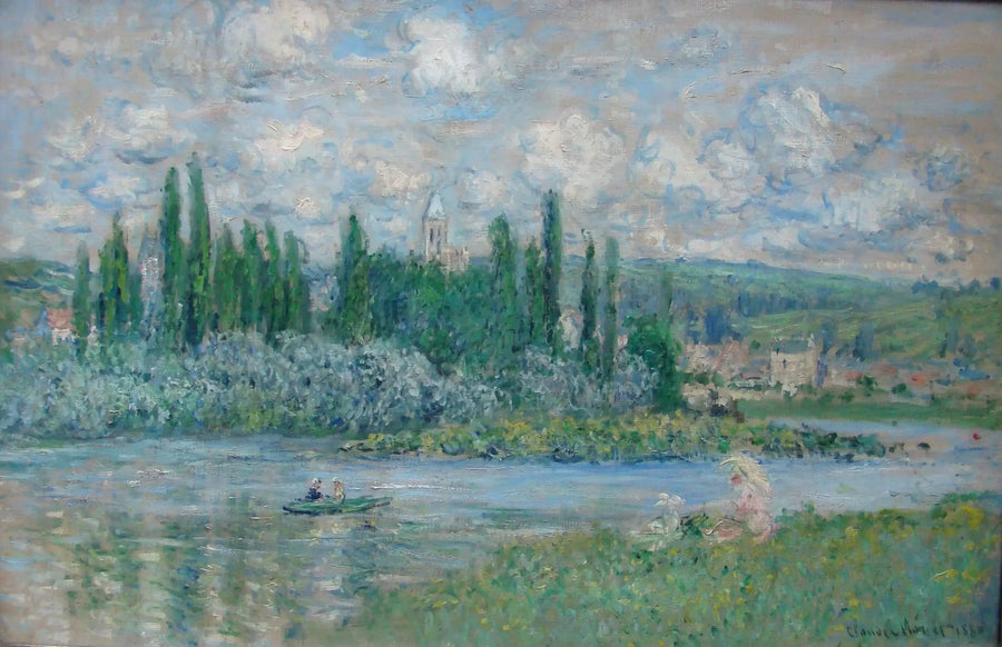 Näkymä Vétheuilista - Claude Monet