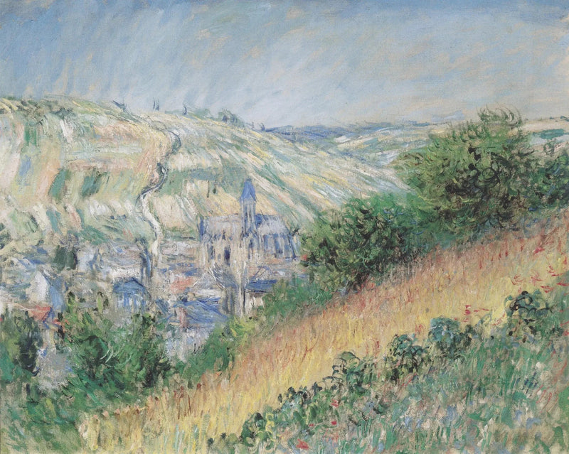 Näkymä Vétheuilista - Claude Monet