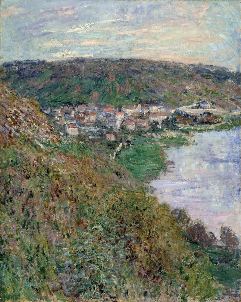 Näkymä Vétheuilista - Claude Monet
