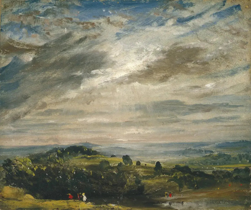 Näkymä Hampstead Heathilta Harrow'n suuntaan - John Constable