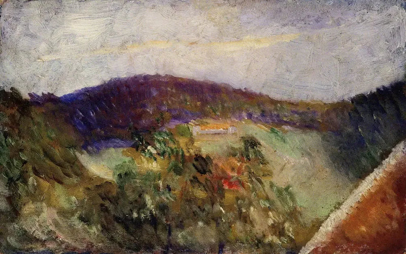 Näkymä Hauketo - Edvard Munch