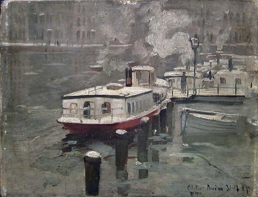 Näkymä Alsterilta - Frits Thaulow