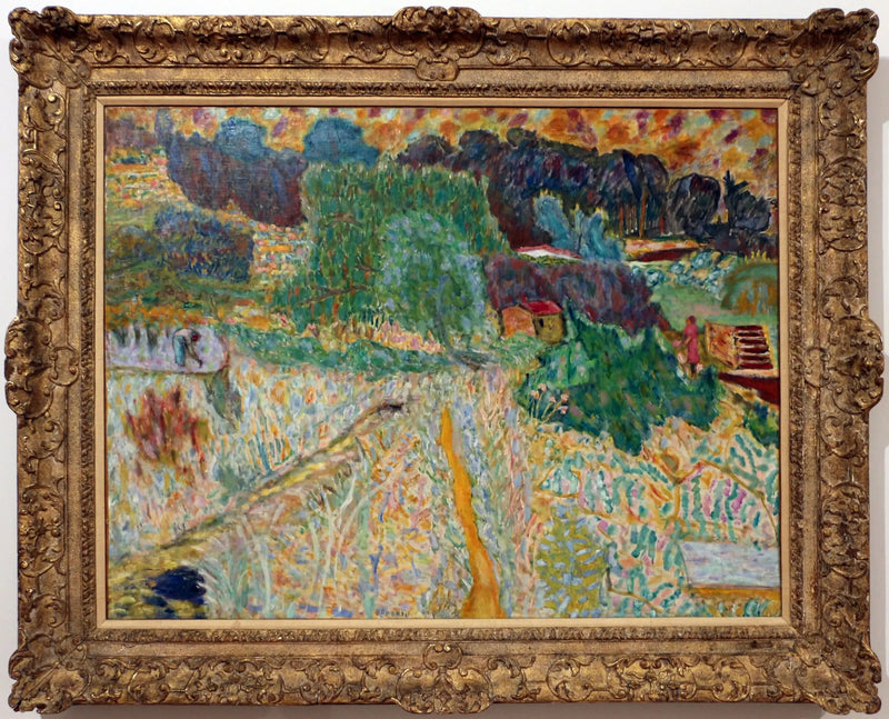 Näkymä taiteilijan ateljeelta, Le Cannet - Pierre Bonnard