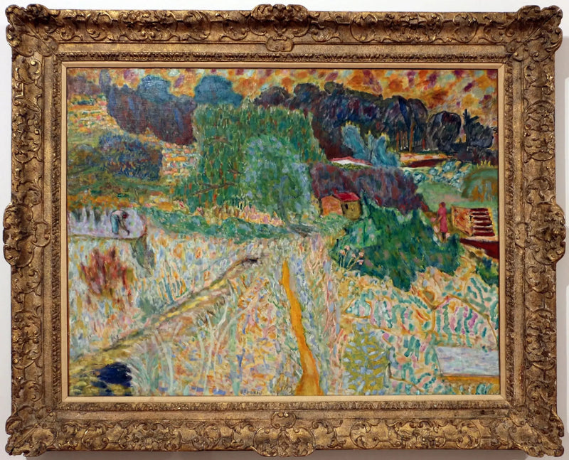 Näkymä taiteilijan ateljeelta, Le Cannet - Pierre Bonnard